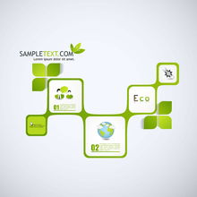 绿色环保信息图表 推动可持续发展的视觉工具